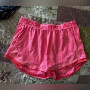 Under Armour Pink Athletic Shorts